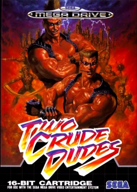 Two Crude Dudes (Europe) box cover front